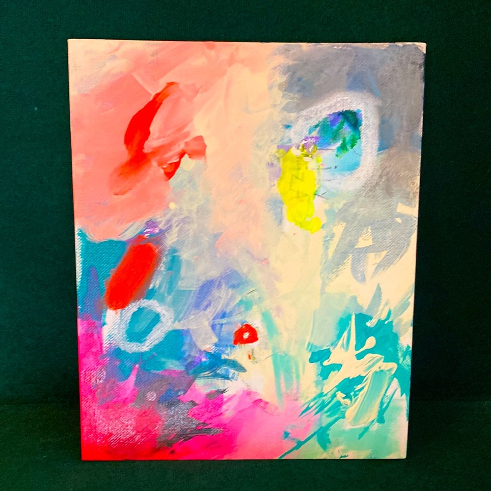 Abstract Acrylic Painting 8”x10”